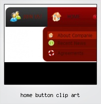 Home Button Clip Art