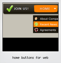 Home Buttons For Web