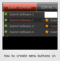 How To Create Menu Buttons In