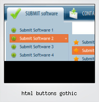 Html Buttons Gothic