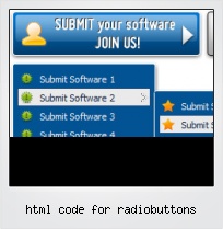Html Code For Radiobuttons
