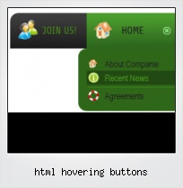 Html Hovering Buttons
