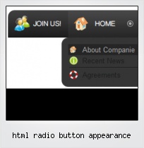 Html Radio Button Appearance