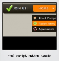 Html Script Button Sample