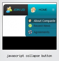 Javascript Collapse Button