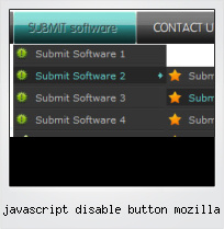 Javascript Disable Button Mozilla