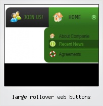 Large Rollover Web Buttons
