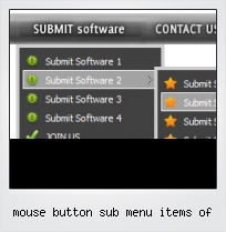 Mouse Button Sub Menu Items Of