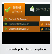 Photoshop Buttons Template
