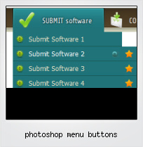 Photoshop Menu Buttons