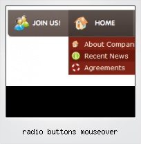 Radio Buttons Mouseover