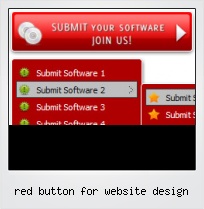 Red Button For Website Design