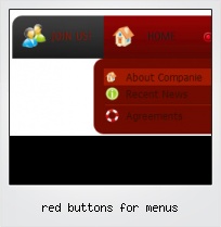 Red Buttons For Menus