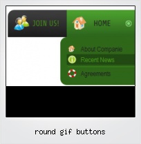 Round Gif Buttons