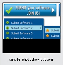 Sample Photoshop Buttons