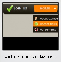 Samples Radiobutton Javascript