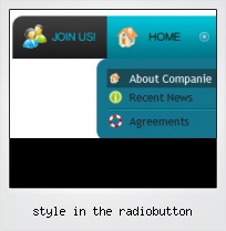 Style In The Radiobutton