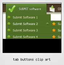 Tab Buttons Clip Art