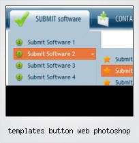 Templates Button Web Photoshop