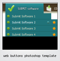 Web Buttons Photoshop Template