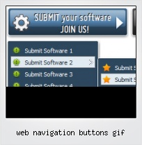Web Navigation Buttons Gif