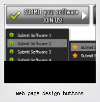 Web Page Design Buttons