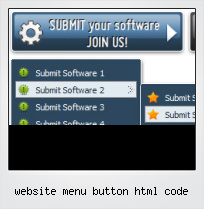 Website Menu Button Html Code